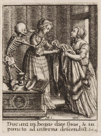 KG 00703
<br/>
Dodendans: de bruid
<br/>
<em>Hollar, Wenzel (1607-1677)</em>